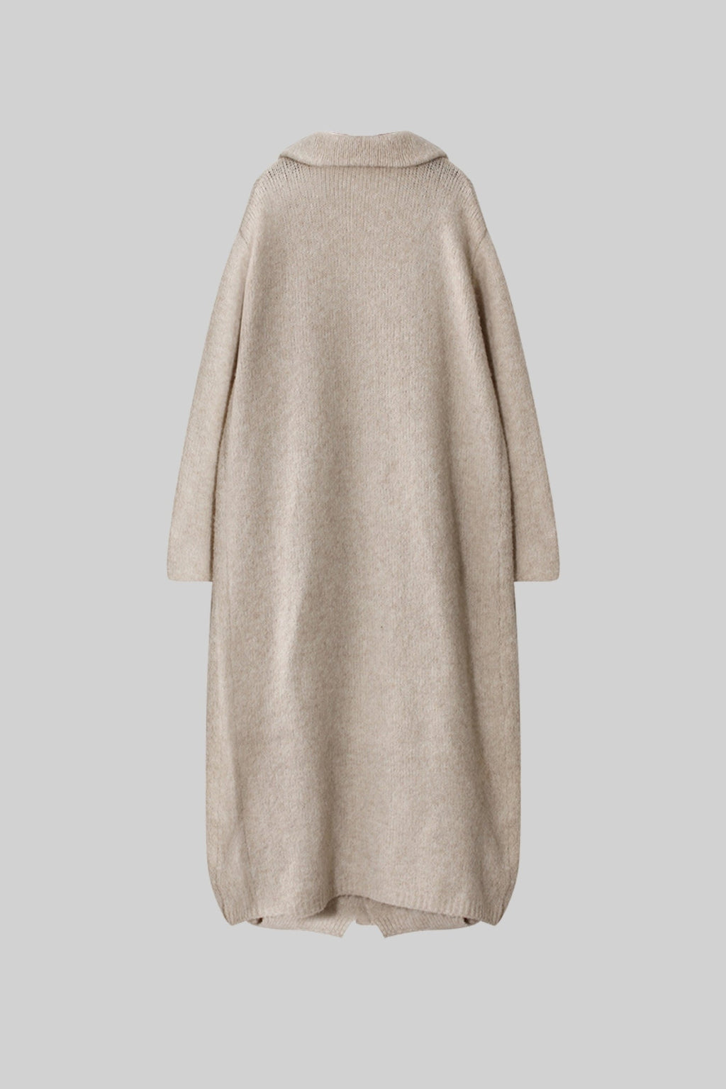 Üç Parçalı Volan Detaylı Triko Takım – Bej